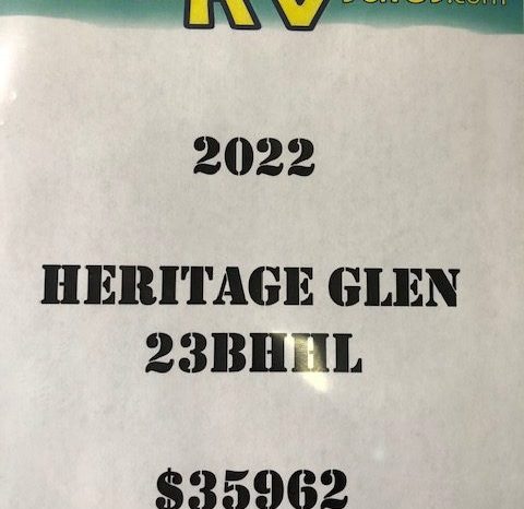 2022 HERITAGE GLEN WILDWOOD 238BHHL full